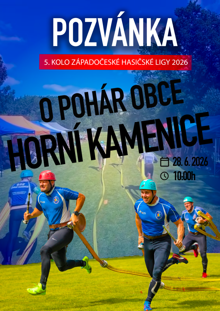 SDH Horní Kamenice: O&nbsp;pohár obce Horní Kamenice - Západočeská hasičská liga 2026